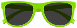 Green Sunglasses PNG Clip Art Image | Gallery Yopriceville - High ...