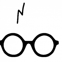 Harry Potter Glasses Clipart banner clipart hatenylo.com