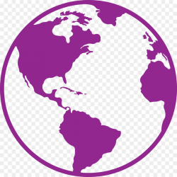 Globe Cartoon clipart - Globe, Purple, Pink, transparent ...