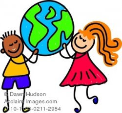 Globe Clipart Image Happy | Clipart Panda - Free Clipart Images