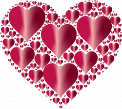 Clipart - Hearts In Heart Rejuvenated 11 No Background | Hearts ...