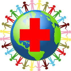 Globe Red Cross Clip Art at Clker.com - vector clip art online ...