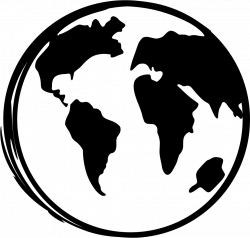 Earth Globe Sketch Svg Png Icon Free Download (#24461 ...