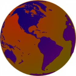 World Globe Vector Clip Art (50+)