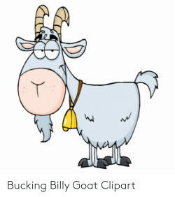 Bucking Billy Goat Clipart | GOAT Meme on ME.ME
