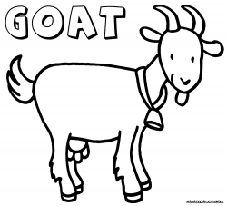 Free Cute Goat Coloring Pages, Download Free Clip Art, Free ...