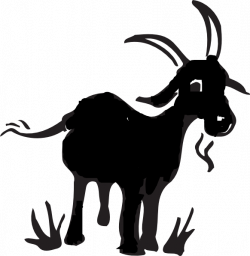 Black Goat Clip Art at Clker.com - vector clip art online, royalty ...