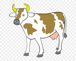 Mammal,Bovine,Dairy cow,Vertebrate,Cow-goat family,Clip art ...