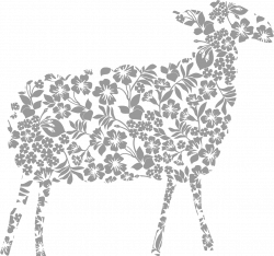 Sheep - Abstract Grey Goat 1201*1127 transprent Png Free Download ...