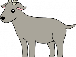 Goat Clipart grey object - Free Clipart on Dumielauxepices.net