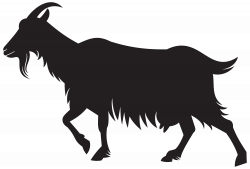 Goat Silhouette PNG Clip Art Image | Gallery Yopriceville - High ...
