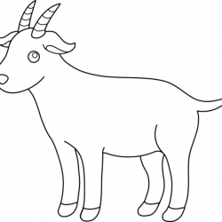 Goat Clipart Black And White fire clipart hatenylo.com