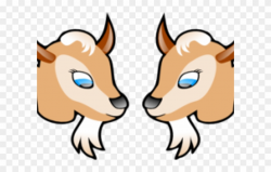 Goats Head Clipart Stick - Png Download (#3169825) - PinClipart