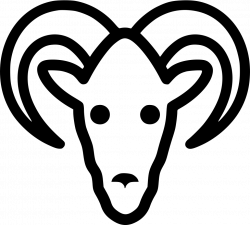 Goat Svg Png Icon Free Download (#431247) - OnlineWebFonts.COM