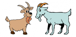 Goats,Vertebrate,Mammal,Goat,Animal figure,Clip art,Cow-goat ...