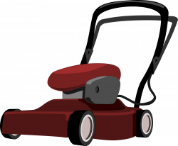 Clipart - lawn mower