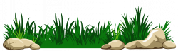 Grass with Rocks Transparent PNG Clipart | Gallery Yopriceville ...