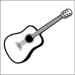 Acoustic Guitar Drawing Clipart - Free to use Clip Art ...