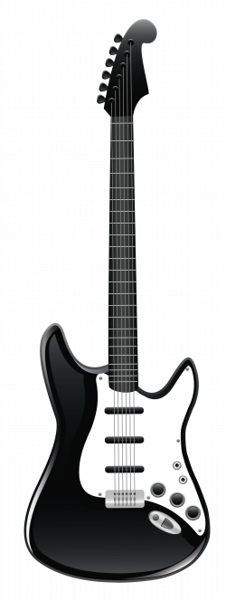 85+ Guitar Clipart Black And White - Guitar Clip Art Image Black And ...