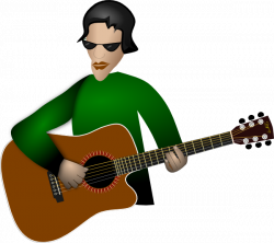 Play Guitar Clip Art at Clker.com - vector clip art online, royalty ...