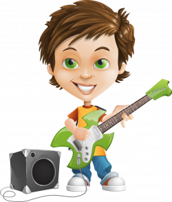 28+ Collection of Boy Playing Guitar Clipart | High quality, free ...