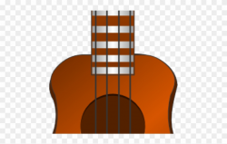 Acoustic Guitar Clipart Brown Guitar - Clip Art - Png ...