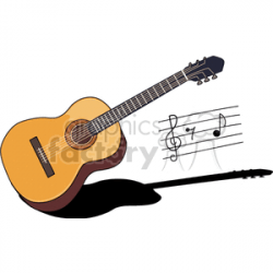 classicguitar. Royalty-free clipart # 150101