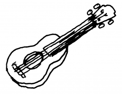 Guitar black and white guitar clip art images - WikiClipArt