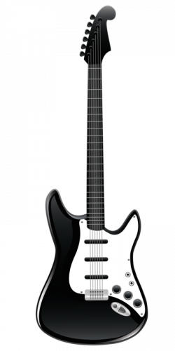 Acoustic guitar Electric guitar Clip art - Black guitar 400*800 ...