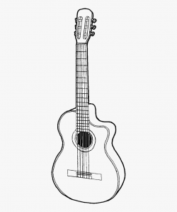 Drawing Guitars Clipart - Easy Drawings Of Musical ...
