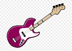 Cartoon - Electric Guitar Clipart Png Transparent Png ...
