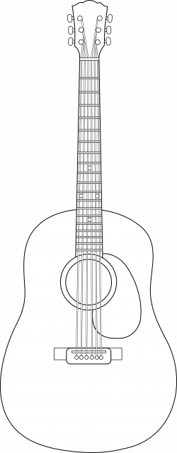 28+ Collection of Acoustic Guitar Clipart Png | High quality, free ...