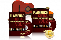 Flamenco guitar DVD - learn by 10 video lessons