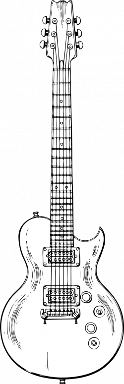 Clipart - electric guitar