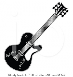Elvis Guitar Clipart Black And White | Clipart Panda - Free ...
