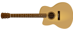 28+ Collection of Acoustic Guitar Clipart Png | High quality, free ...