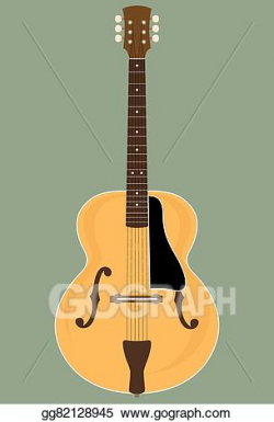 Vector Stock - Jazz guitar. Clipart Illustration gg82128945 ...