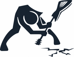 Clipart - Breaking Ground With Guitar Silhouette