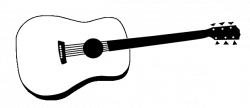 Free Guitar Outline Cliparts, Download Free Clip Art, Free ...