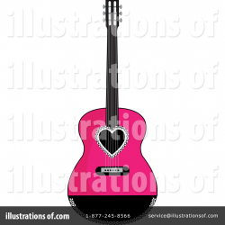 Guitar Clipart #1237495 - Illustration by Pams Clipart