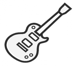 Simple Guitar Clipart