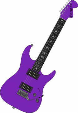 28+ Collection of Purple Guitar Clipart | High quality, free ...