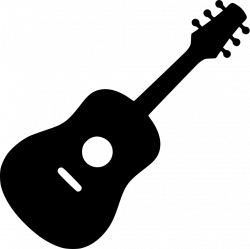 Acoustic Guitar Svg Png Icon Free Download (#495796 ...