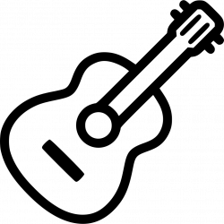 Guitar Svg Png Icon Free Download (#432071) - OnlineWebFonts.COM