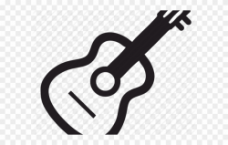 Acoustic Guitar Clipart Symbol - Guitar - Png Download ...