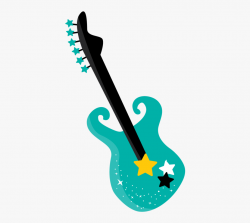 Minus - Rock Stars Guitars Clipart , Transparent Cartoon ...