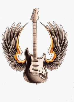 stratocaster guitar clipart | Guitar tribal tattoo designs ...