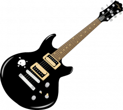 Black Electric Guitar Clip Art | Clipart Panda - Free Clipart Images