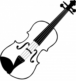 Violin Black and white Bow Clip art - Painted black guitar 1124*1200 ...