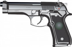 9mm Pistol Clip Art at Clker.com - vector clip art online ...